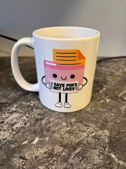 Photo of free Cute work mug (Drexel Hill) #1