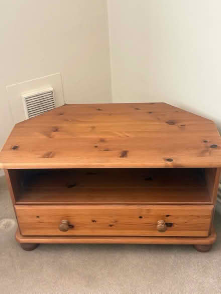 Photo of free Oak tv stand (Edenbridge TN8) #1