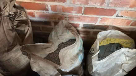 Photo of free Bags of gravel. Roof felt off-cut (Litherland L21) #1
