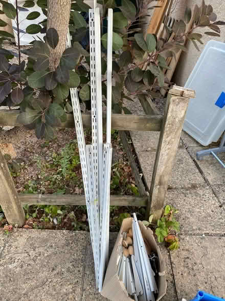 Photo of free Bits of Newtech Metal shelving (SN8 Marlborough) #2
