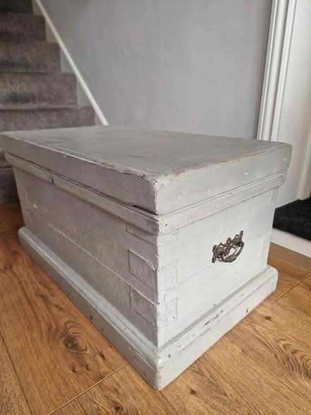 Photo of free Old wooden storage chest (Wethersfield village CM7) #1