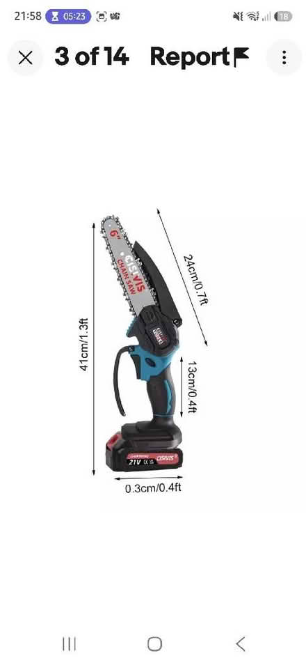 Photo of free Chain saw. (Thamesmead SE28) #1