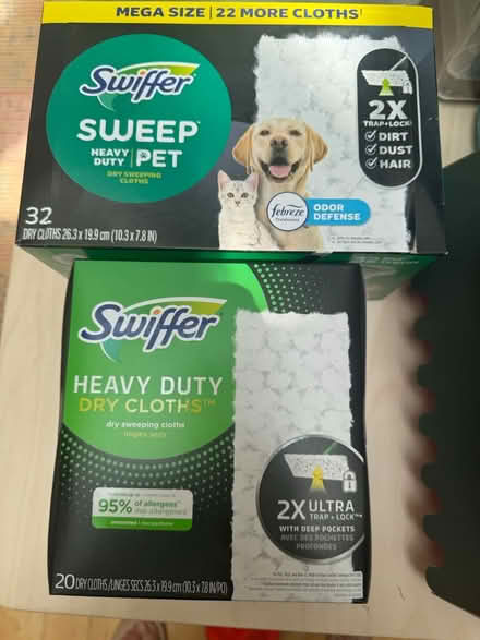 Photo of free Swiffer Floor Dry Cloths (Gilmore St & Mountain View Ave) #1
