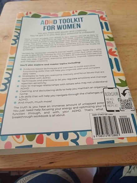Photo of free ADHD Toolkit and Workbook for Women Paperback (Hampden Park BN22) #2