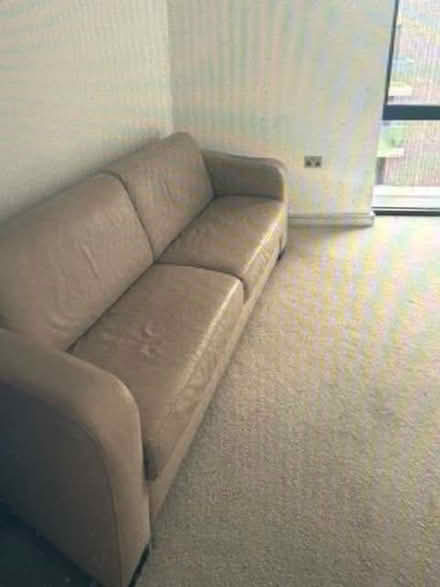 Photo of free Leather sofa (Greenwich SE10) #2