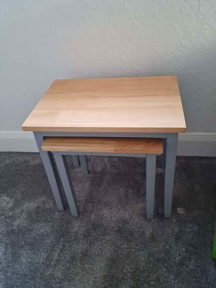 Photo of free 2 nest of tables (Hadleigh SS7) #1