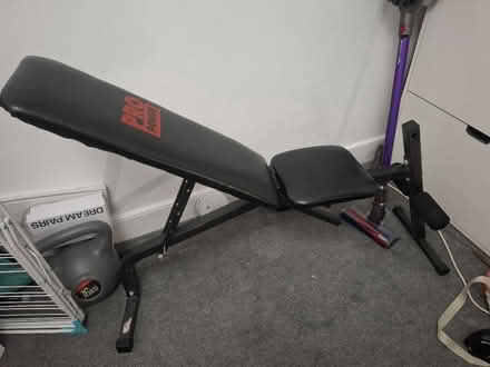 Photo of free Adjustable bench press (Sw19) #2