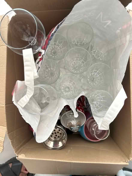 Photo of free Wine glasses, cocktail shaker (Barnehurst DA8) #1