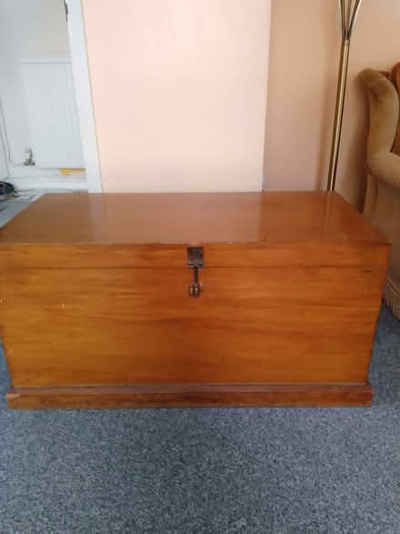 Photo of free Wooden trunk (Moreton Hall IP32) #1