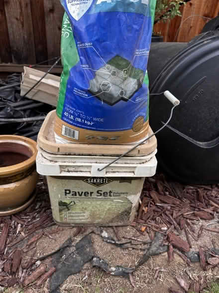 Photo of free Paver set and polymeric sand (Mountain View Shoreline West) #2