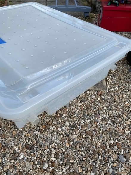 Photo of free Plastic Under bed storage (SN8 Marlborough) #2