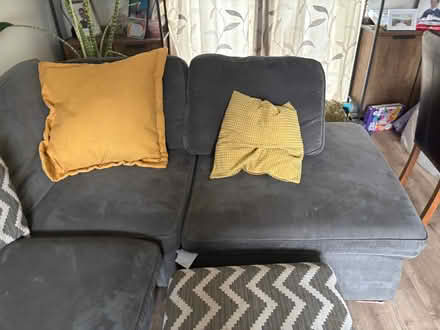 Photo of free DFS Sofa and Footstool (Ellesmere SY12) #3