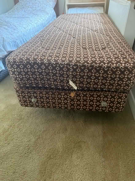 Photo of free 2ft 6in Divan Bed (Primrose Hill BA1) #1