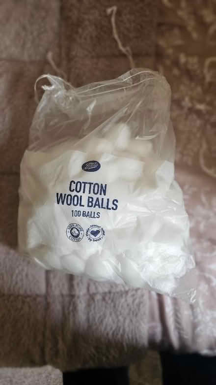 Photo of free Cotton wool balls (Cheshunt EN8) #1