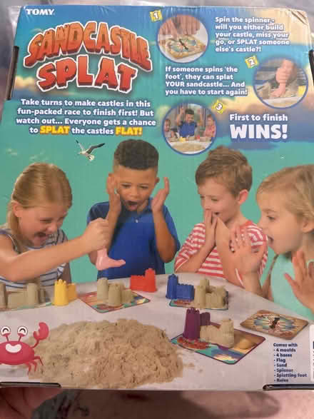Photo of free Tony Sandcastle Splat Game B/N (Hecky WF16) #3