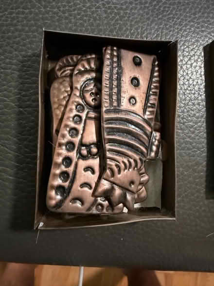 Photo of free Cute metal box w nativity pieces (Adams Point) #2
