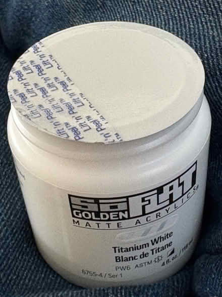 Photo of free Golden SoFlat unused acrylic paint (216 Leibrandt) #4