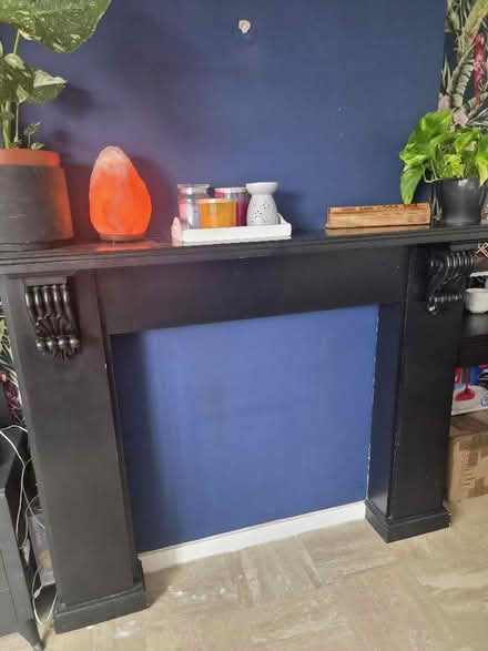 Photo of free Black fireplace Mantel (Bedworth CV12) #2