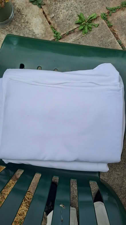 Photo of free White cotton tablecloths. (Sherrard's Green WR14) #1
