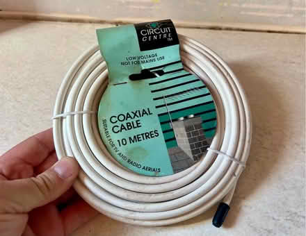 Photo of free Coaxial cable 10 metres (Eastbourne BN21) #1