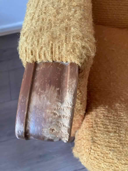 Photo of free Yellow armchair (Splott CF24) #3