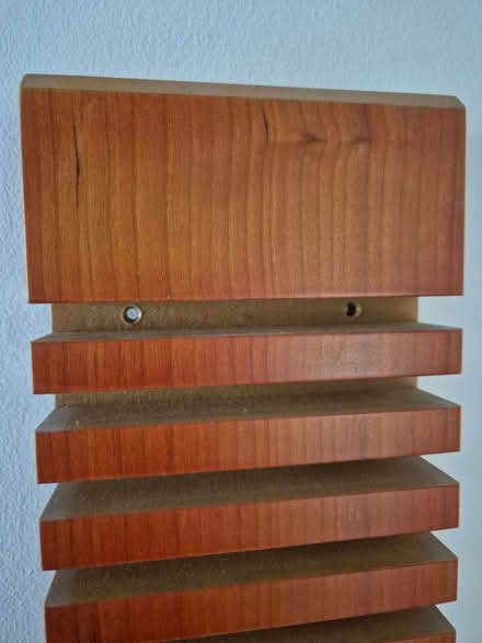 Photo of free Wall-Mounted MDF CD Holder / Storage Rack (Purley on Thames RG8) #1
