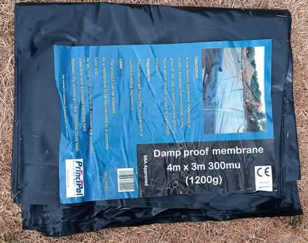 Photo of free Damp proof membrane - 4m x 3mm + large offcut (Westmill SG5) #1