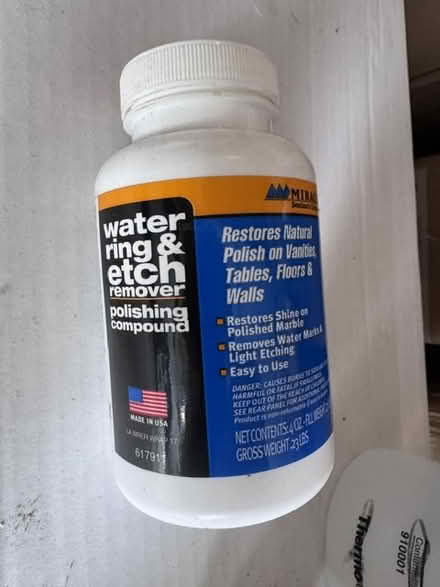 Photo of free Water ring & etch remover (Whisman) #1