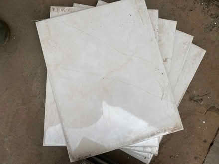 Photo of free Green bathroom/kitchen tiles. 67 green. 5 cream. (Alcester Lanes End B14) #3