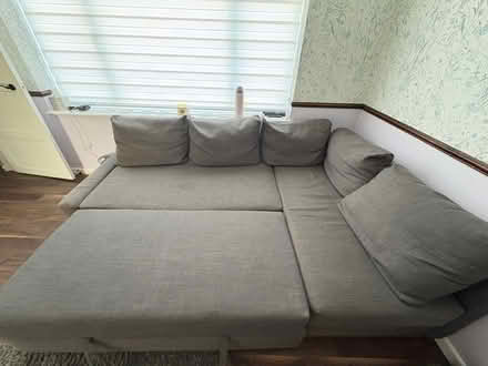 Photo of free Grey corner sofa (Hampden Park BN22) #2