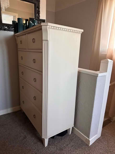 Photo of free Large Cream chest of drawers (Grange CH48) #2