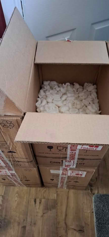 Photo of free Packing chips + boxes (High Brooms TN4) #1