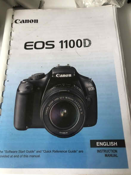 Photo of free Canon EOS 1100D Digital camera and bits. (Carterton OX18) #3