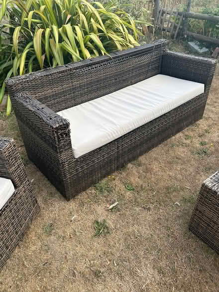 Photo of free Rattan garden furniture (Milford on sea , Hampshire) #3