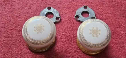 Photo of free Two pairs ceramic mortice door knobs (Stanford in the Vale SN7) #3