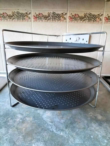 Photo of free Pizza tray folding rack (Wollaton NG8) #1