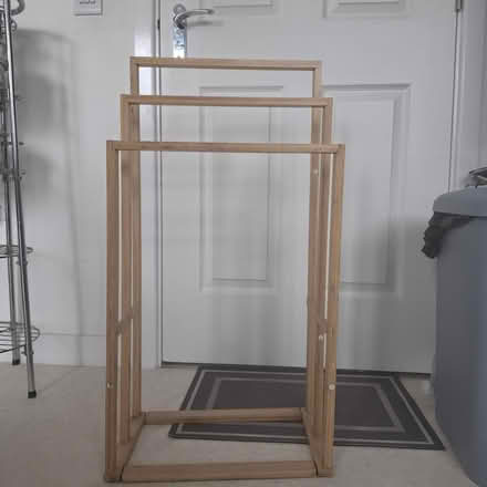Photo of free Bamboo towel holder (Stonehouse ML9) #1