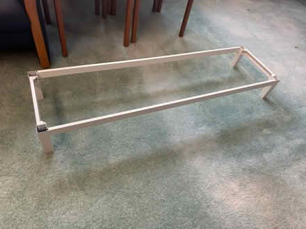 Photo of free IKEA KALLAX Stand (White, 4-cube) (Abington, near Library) #1