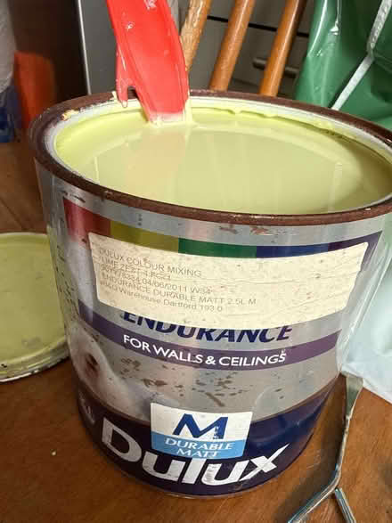 Photo of free Old but unused tin of paint (DA7 Barnehurst/Bexleyheath) #1