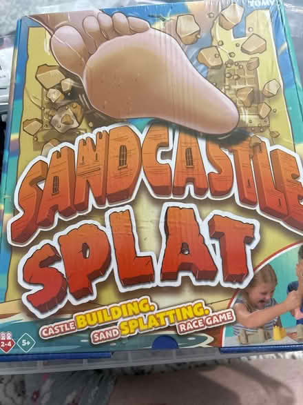 Photo of free Tony Sandcastle Splat Game B/N (Hecky WF16) #1