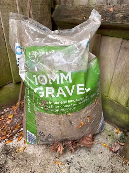 Photo of free 2 bags gravel - 10mm & 20mm (Widcombe BA2) #1