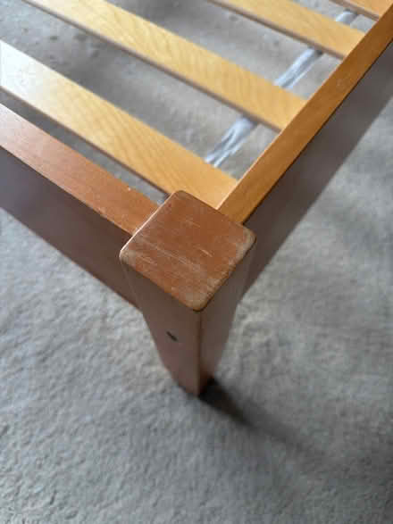 Photo of free King size wooden bed frame (Oval SW9) #3