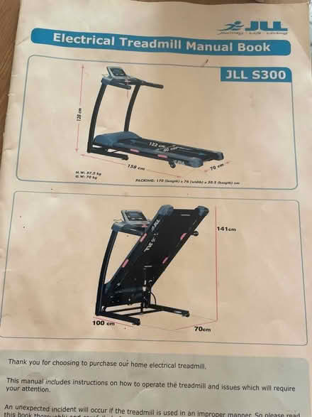 Photo of free Treadmill (Leverstock Green HP3) #3