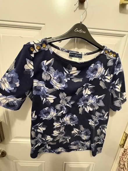 Photo of free Karen Scott Petite Medium navyprint (L5L 5P5) #1