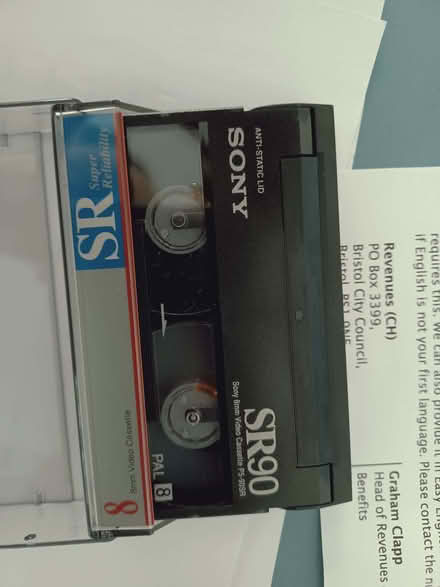 Photo of free Video8 Camcorder Tape (St George BS5) #1