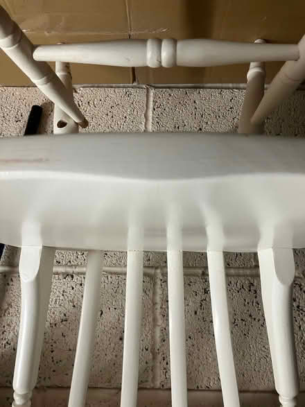 Photo of free White painted chair project repair (Harvey Close BS22) #3
