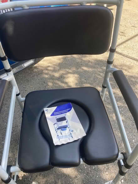 Photo of free Professional walker with commode (Foothill Boulevard Cupertino) #1