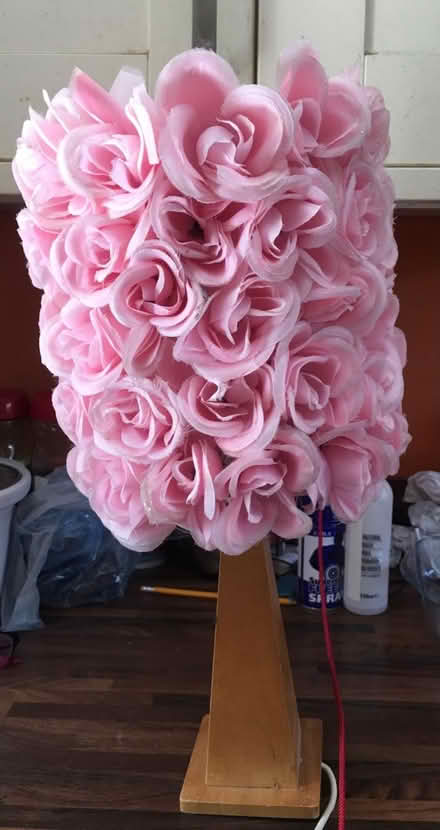 Photo of free Flower Pink Rose, Bedside, Lamp (Liverpool L6) #1