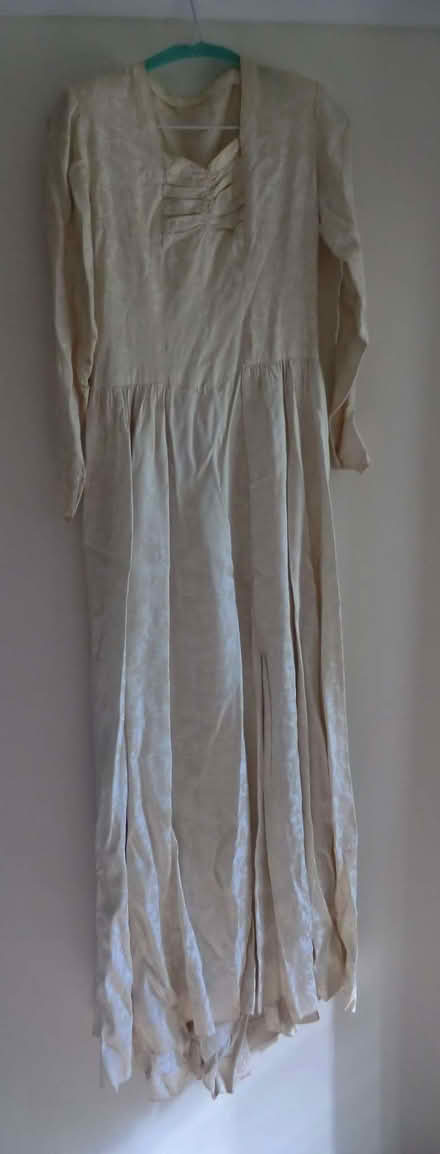 Photo of free Vintage ivory satin wedding dress (Knaphill GU21) #1