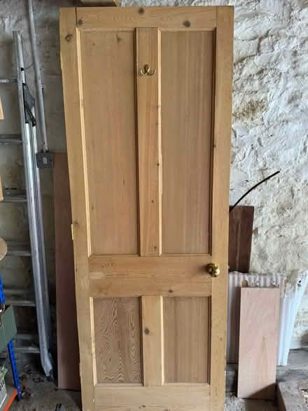 Photo of free Single Pine door (Charlbury) #1